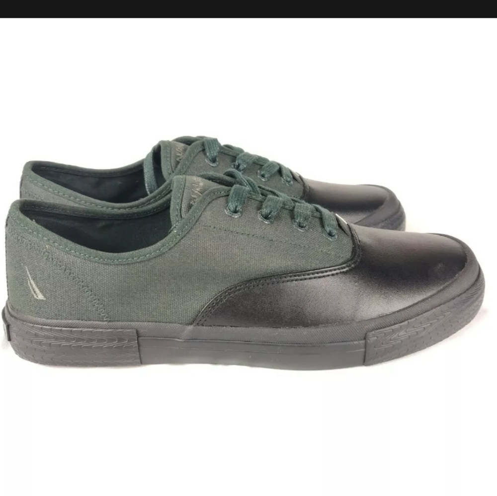 Nautica Men's Deckloom Sneaker Shoe Size 9.5 Black